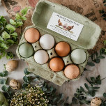 Färska ägg från lantgård | Monogram äggkartong Fraktsedel<br><div class="desc">En Personlig Farm-etikett är bara sak för att anpassa äggen från din bakgårdskyckling, gård eller hem. Utformningen av den akuta vattenfärgen gör att de här smutsiga och rena etiketterna syns ut från folkmassan. Lägg till din fullt-kontaktinformation i grund. Lägg till anpassningsbarnas ordalydelse i den här designen genom att använda rutorna...</div>