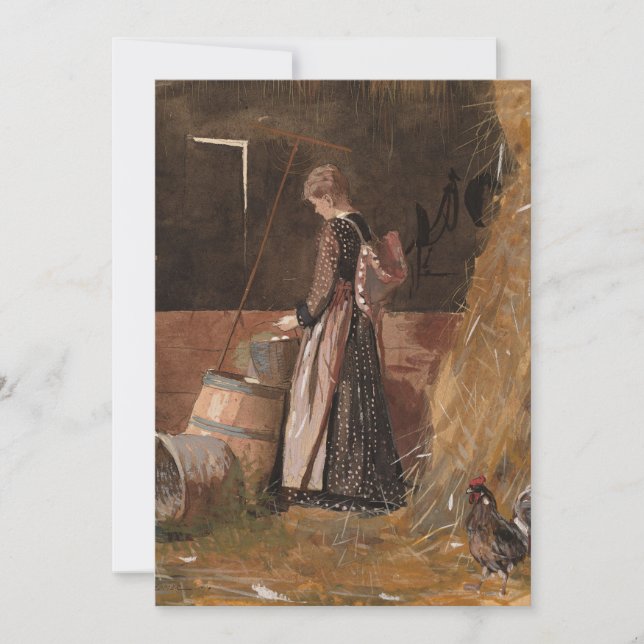 Färska ägg | Winslow Homer (Framsida)