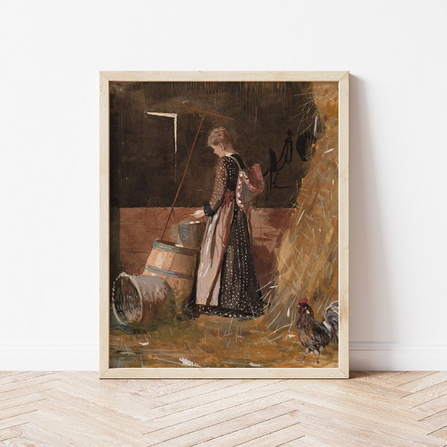 Färska ägg | Winslow Homer Poster (Skapare uppladdad)