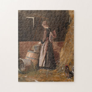 Färska ägg Winslow Homer Pussel