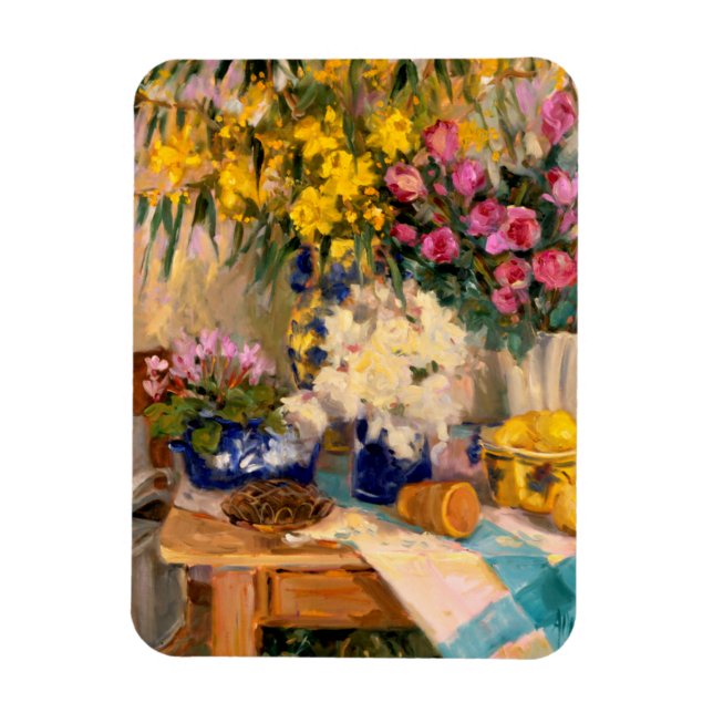 Färska blommor II Magnet (Vertikal)