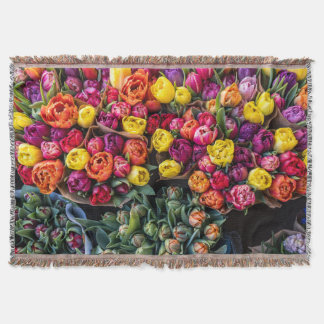 Färska blommor marknad – Levande blommor Filt