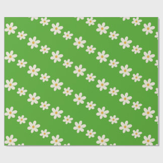 Färska blommor presentpapper