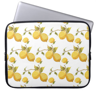 Färska citroner för vintage: Förenklad design Laptop Fodral