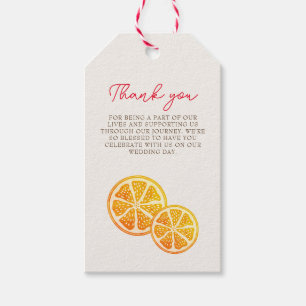 Färska Citroniga Kärlek Citrus Växtlighet Bröllop Presentetikett