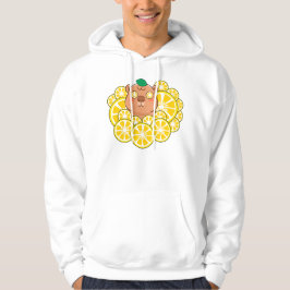 Färska citronskivor Capybara Hoodie