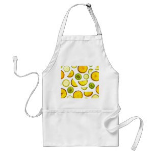 Färska citrusfrukter förkläde