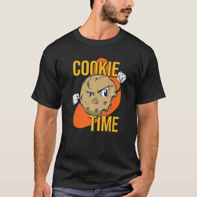 Färska cookies för bakning av cookies t shirt (Framsida)