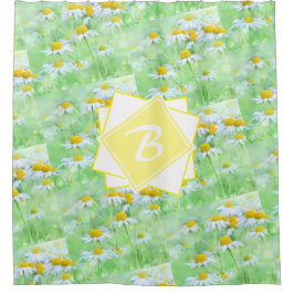 Färska, enkla Daisy, monogrammerbara