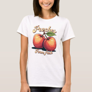 Färska färskpersikor Kvinnors grafikté T Shirt