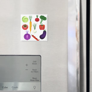 Färska grönsaker magnet