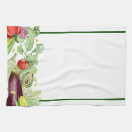 Färska jordbrukares marknadsintroduktioner kökshandduk