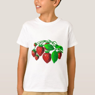 Färska jordgubbar t-shirt