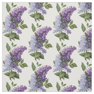Färska Lilacs - Fransk Land Home Decor Tyg