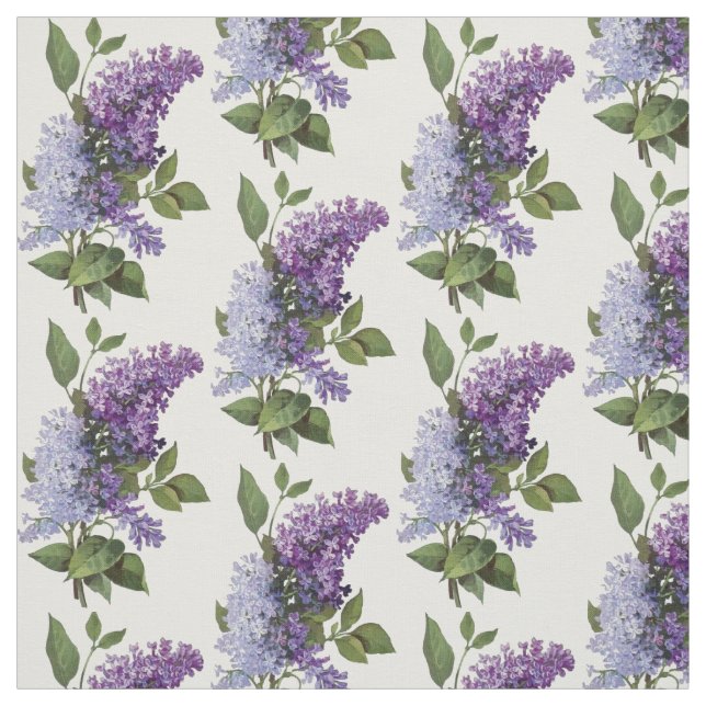 Färska Lilacs - Fransk Land Home Decor Tyg (Provkarta)