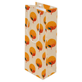 Färska Orangar Illustration Vin