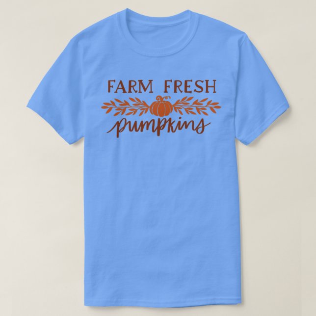 Färska pumpor1 t shirt (Design framsida)