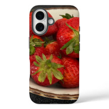 Färska röda juicy Strawbär