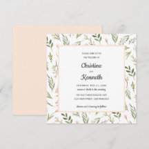 Färska rosa vilda blommor chic botanisk bröllop