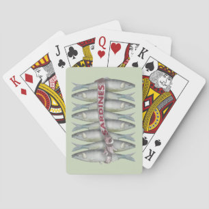 Färska sardiner casinokort