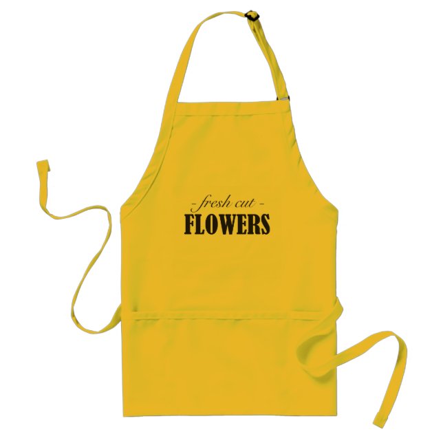 Färska snittblommor Blommor Florist Apron Förkläde (Framsidan)