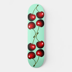 Färska sötkörsbär - mini skateboard bräda 18,5 cm
