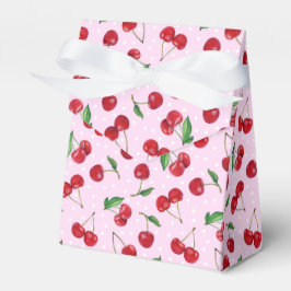 Färska sötkörsbär presentaskar