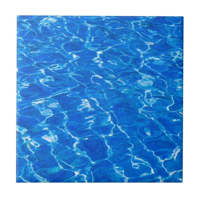 Färska Vatten - version två av tre Kakelplatta (Framsidan)