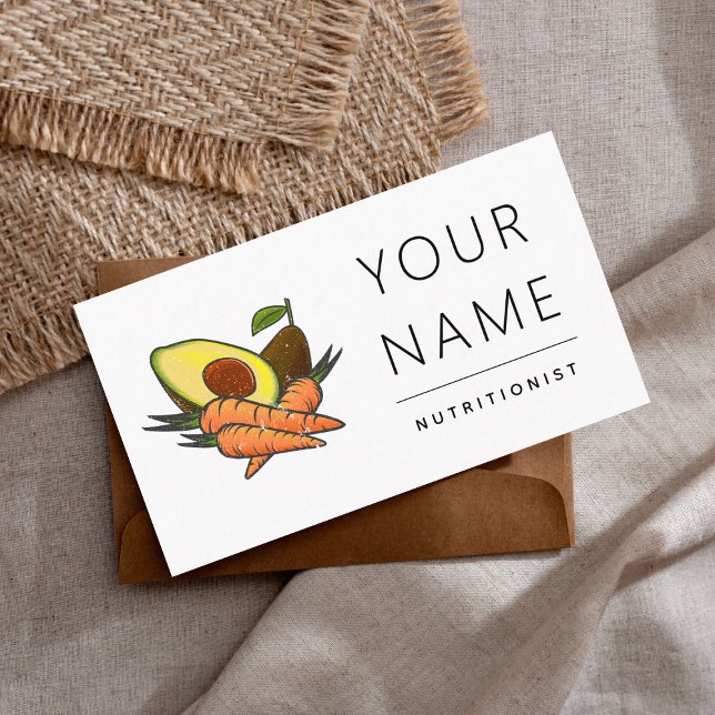 Färska Veggies och frukt, grönsaker Näringsfoder Visitkort (Skapare uppladdad)