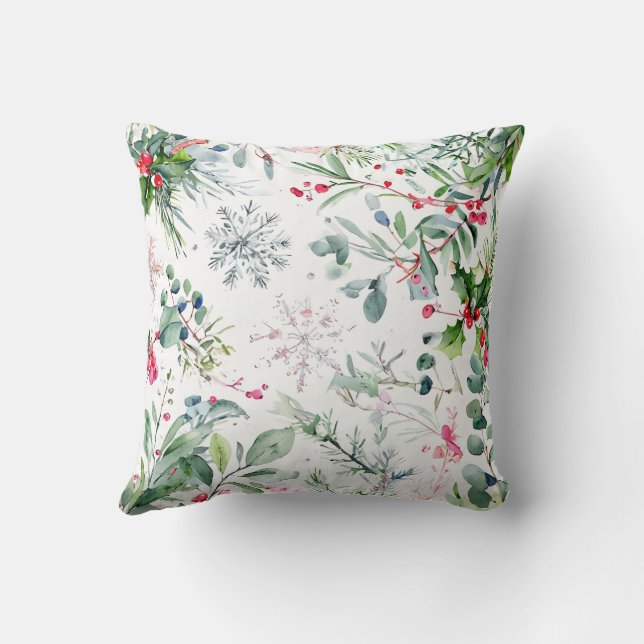 färska vinterfrukter kudde (Baksida)