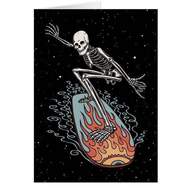 Fårskallen stiger ombord duden hälsningskort (Framsidan)