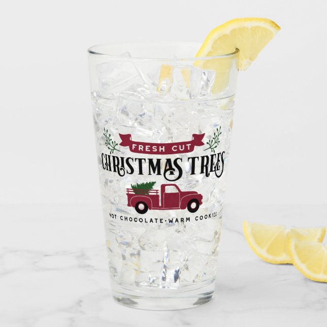 Färskklippt Julgranar Glaskopp (Bakside Is)