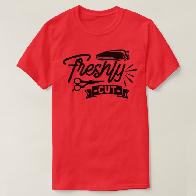 Färskklippt T Shirt (Design framsida)