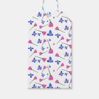 Färskklippta blommor presentkort presentetikett