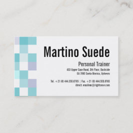 Färskkort för kallets moderna Mönster-Elegant Visitkort