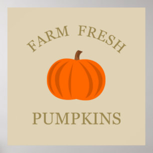 färskpumpor poster