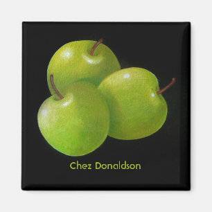 Färskt äpple magnet