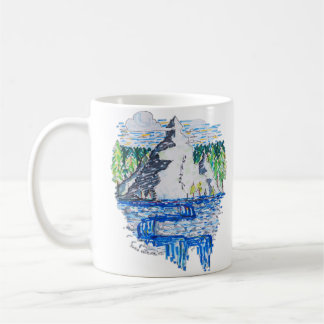 Färskt berg kaffemugg