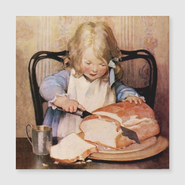 Färskt bröd av Jessie Willcox Smith (Framsida)