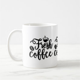 Färskt kaffe kaffemugg