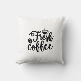 Färskt kaffe kudde