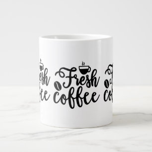 Färskt kaffe mugg jumbo mugg