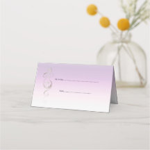 Färskt lavender Bröllop-platskort