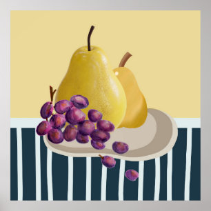 Färskt Pear lever fortfarande med modern twist Poster