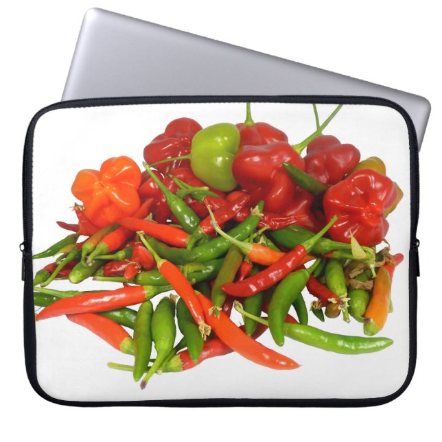 Färskt plockad chillies bärbar dator Fodral (Framsidan)