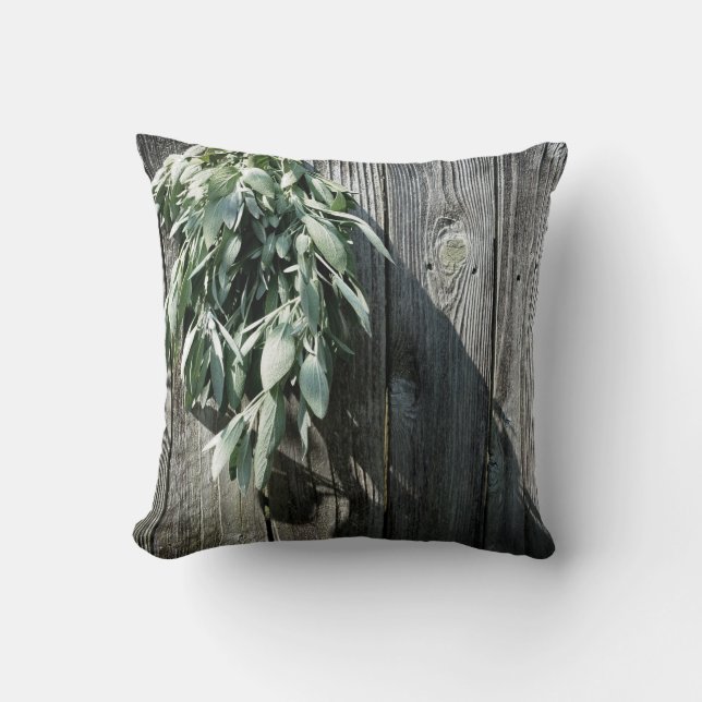 Färskt sågvirke, barn-wood kudde (Framsida)