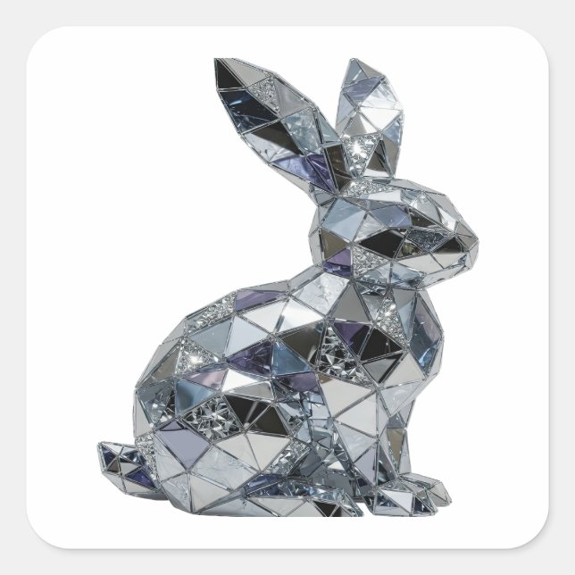 Färskt Silver Abstrakt Etikett Design (Framsida)