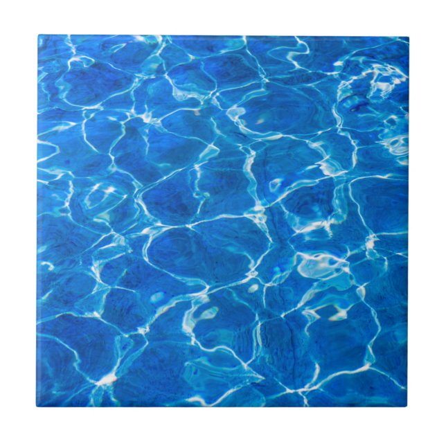 Färskt vatten - version en av tre kakelplatta (Framsidan)