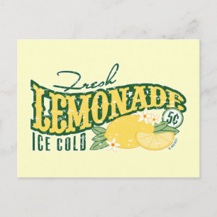 Färskt vykort för lemonade