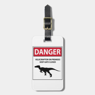 Farskylt (Raptors) Bagagebricka